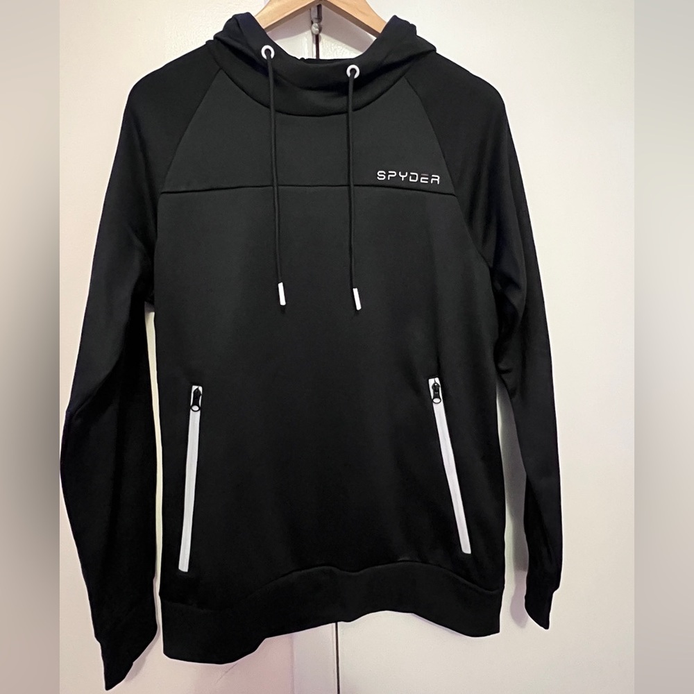 Men's SPYDER Active Sweatshirt Hooded Hoodie Tear Away | Brand New